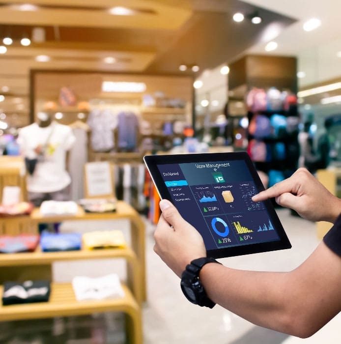 retail store manager views analytics